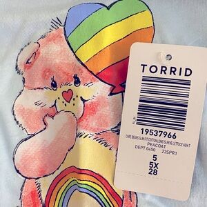 Care Bears Cheer Rainbow Torrid Tee Long Sleeve 5
